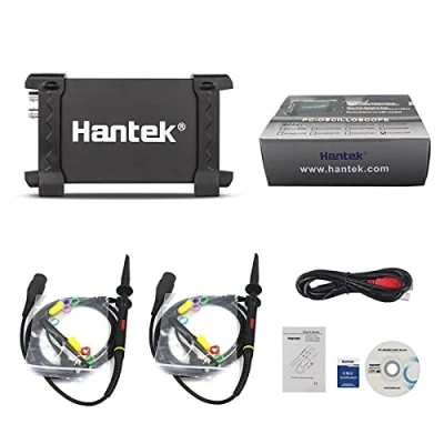 Bild av Hantek 6022BE 2CH USB digital lagring oscilloskop 20Mhz PC baserad 48MSa/s