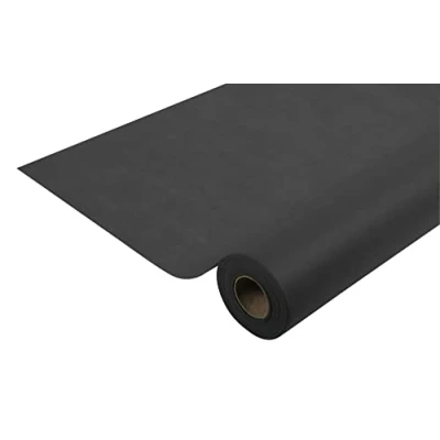 Bild av Pronappe bordsduk R780621I 5 pack engångsdukar av Spunbond fleece längd 6 m bredd 1,20 (per rulle) färg svart slitstarkt, vattenavvisande och avtorkbart material