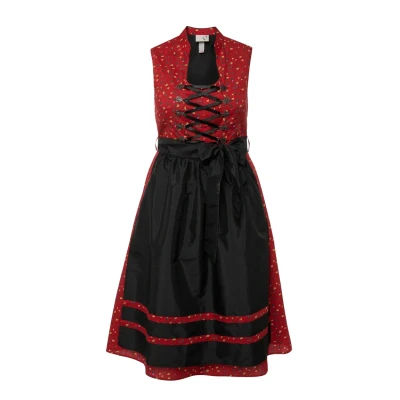 Bild av Ulla Popken, Damer, stora storlekar, Dirndl Viola snörning, Salsa, 50 SE