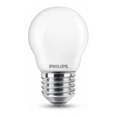 Bild av Philips Classic LED lampa E27 P45 6,5W matt