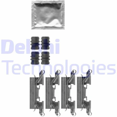 Bild av DELPHI LX0626 Kit d&#039;accessoires, plaquette de frein à disque NISSAN: NV200 / Evalia Minibus, PEUGEOT: Traveller