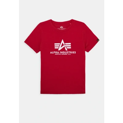 Bild av Alpha Industries Tshirt med print för barn, Storlek: 176, Speed red