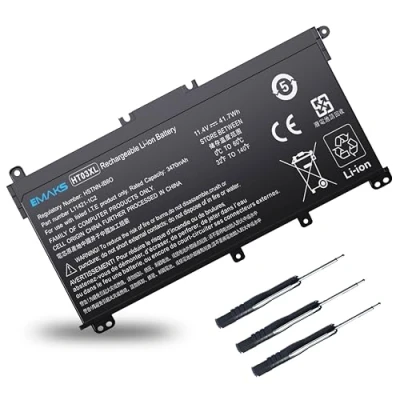 Bild av HT03XL Battery d&#039;ordinator portable pour HP Pavilion 14 CE CF CK 14cm 14Q CS CY 14S CR 15 DA DB 15G DR 17 by CA 240 245 246 250 2344 0 48G. 7 HSTNN LB8L