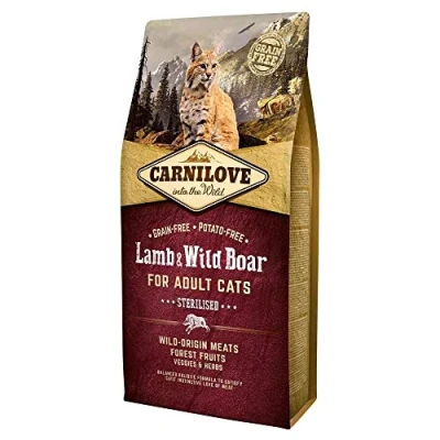 Bild av Lamb &amp; Wild Boar Sterilised Torrfoder för Katt 6 kg
