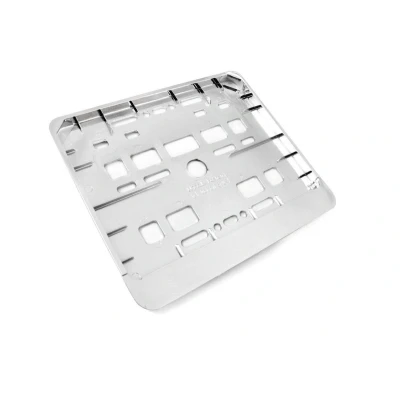 Bild av UTAL 01167 Porte plaques d&#039;immatriculation chrome revêtu court