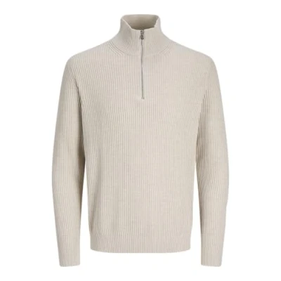 Bild av JACK&amp;JONES JPRBLALIAM stickad halv dragkedja BF, Grepp/detalj: melerad, XS