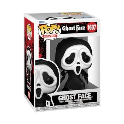 Bild av Funko POP! Movies: Ghostface Vinylfigur för samlare Presentidé Officiell merchandise Leksaker barn och vuxna Skräckfans Modellfigur utställning