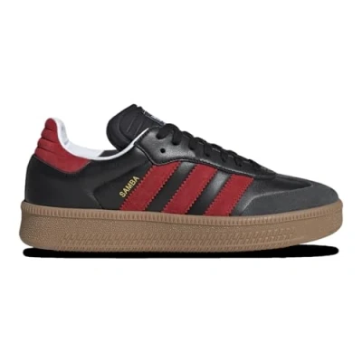 Bild av adidas herr Samba klassisk fotbollssko, Core Black/Better Scarlet/Carbon, 46 EU