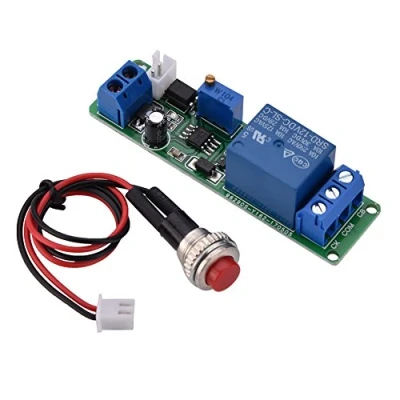 Bild av DC 12V Adjustable Times Switch Module Signal Trigger Turn Off Timer Delay 1 10sec
