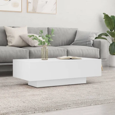 Bild av vidaXL Soffbord vit 100x49,5x31 cm konstruerat trä