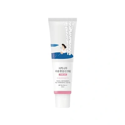 Bild av [Round Lab] Birch Juice Moisturizing tone up Sunscreen (Björk återfuktande solskydd) 50ml