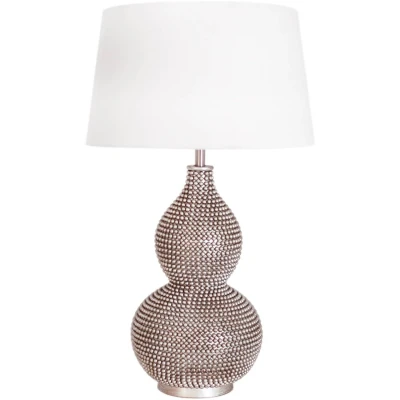 Bild av By Rydéns Lofty bordslampa med textilskärm vit