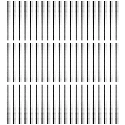 Bild av Pin Header Breakaway PCB Board Single Row Right Angle Male 40 2.54mm Straight Connector for Technology Arduino Prototype Shield, Raspberry DIY 60 Pieces