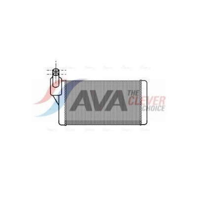 Bild av Värmeväxlare AVA QUALITY COOLING VN6097