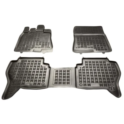 Bild av REZAW PLAST 202401 Ensemble de tapis sol Caoutchouc avant et arrière noir LEXUS: RX II