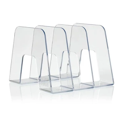 Bild av HAN katalogsamlare sorter 2 stycken, designikon för den moderna miljön. Praktisk med 3 fackavdelningar, transparent glasklar, 16200 23
