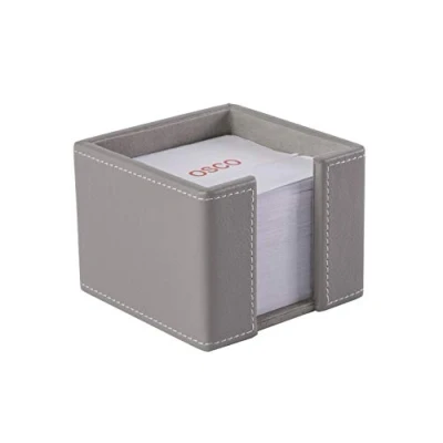 Bild av Osco GRYPUMP1 Konstläder Memo Pad Hållare Grå