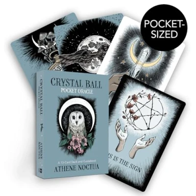 Bild av Crystal Ball Pocket Oracle: A 13 Card Deck and Guidebook