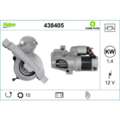 Bild av Startmotor Valeo 438405