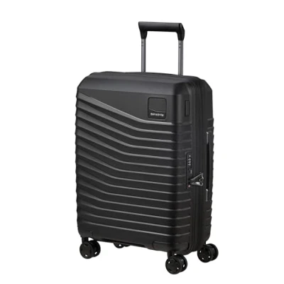 Bild av SAMSONITE Intuo Spinner S, utbyggbart handbagage, Svart, S (55 cm 45 L), handbagage