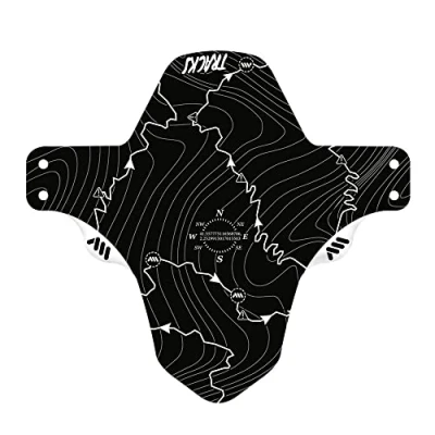 Bild av All Mountain Style AMS främre stänkskydd skyddar dig och din cykel från avfall smuts, spår vit