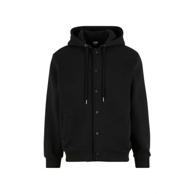 Bild av Urban Classics Fluffy Fleece Hoodjacka, svart, 3XL