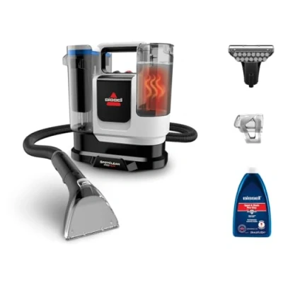 Bild av BISSELL SpotClean ProHeat Advanced, Bärbar dammsugare tvätta mattor, Kompakt Mattvätt för flera ytor, Kraftfull 1125W motor, Triple Cleaning system envisa fläckar, Med sladd, 3924N