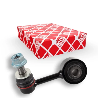 Bild av FEBI BILSTEIN 48212 Biellette de barre stabilisatrice Essieu avant gauche 136 M14 x 1,5 avec écrou autobloquant Acier