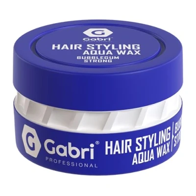 Bild av Gabri Hårstyling vax i förförisk violett med unik doft för strålande glans och kreativ stil 150 ml (1 styck) (Bubble Gum Strong)