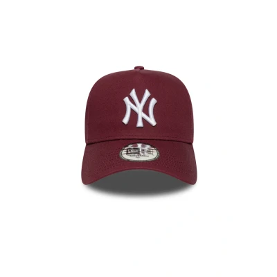 Bild av New Era League Essential Frame Unisex Keps, Storlek: One Size, Cognac/weiß