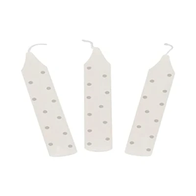 Bild av Goki Birthday Candles with Gray Dots 10 pcs.
