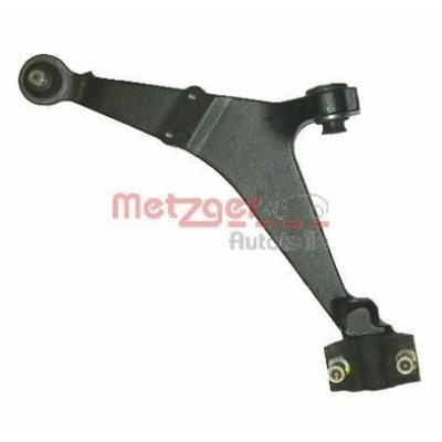Bild av METZGER 58059101 Bras de suspension avec rotule suspension, support en caoutchouc Essieu avant gauche, inférieur barre oscillant transversal
