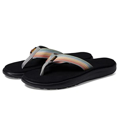 Bild av Teva Voya Infinity Flat Sandal för kvinnor, Antiguous Grey Multi, 38 EU