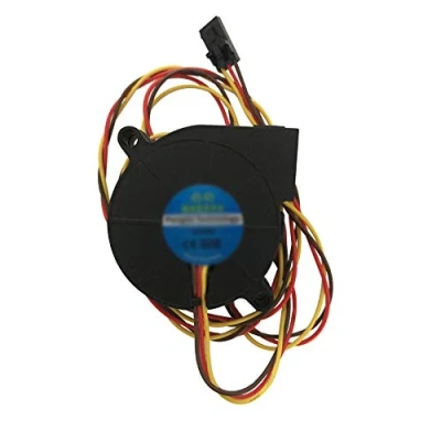 Bild av 2 pack lång livslängd 3 kablar 50 x 15 mm DC fläktar 5 V cool fläkt 5015 extruderare hotend kylare front för Prusa i3 MK3 MK3S MK2/2.5 3D skrivare