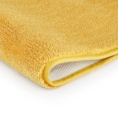 Bild av Blumtal Badrumsmatta Halkfri OEKO TEX certifierad badmatta, tvättbar mjuk duschmatta 50x80 cm, Spicy Mustard Gul