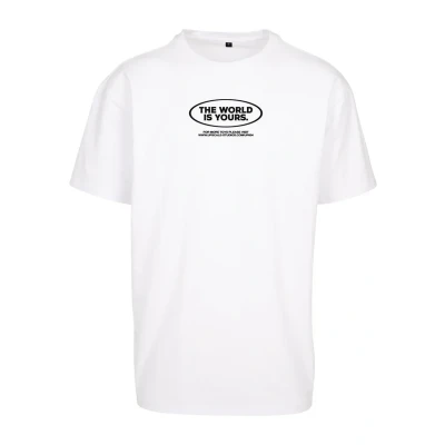 Bild av Upscale by Mister Tee Herren Money Maker Tshirt med print, Storlek: XS, White