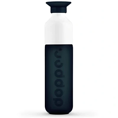 Bild av Dopper Original vattenflaska Dark Spring 450ml BPA fri flaska, läckagesäker, återanvändbar, tunn, lätt dricksflaska för sport, fitness, skola, utomhus och kontor