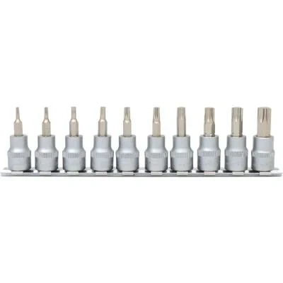 Bild av KS TOOLS 911.3935 Jeu de douilles Torx Acier chrome vanadium 3/8 à tête carrée