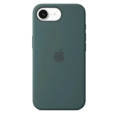 Bild av Apple iPhone 16e Silicone Case Lake Green