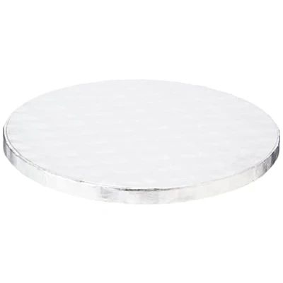 Bild av PME CBR841 rund tårtbräda 20 cm/8 tum, 11 mm tjock, kartong, silver