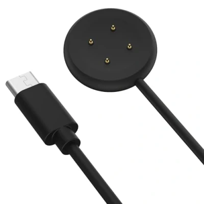 Bild av MoKo Charger Compatible with Google Pixel Watch 3/Pixel 2, Magnetic Charging Dock 3.3FT/1M USB C Cable Cord for Fitbit Ace LTE/Versa 4/Versa 3/Sense 2/Sense, Black