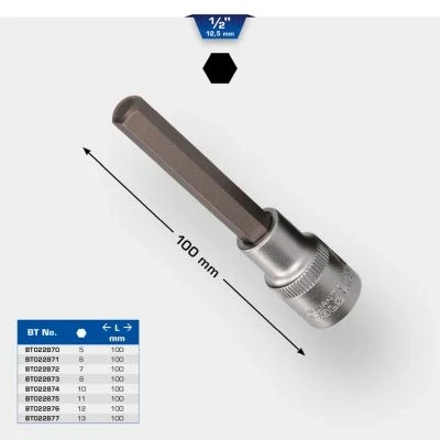 Bild av KS TOOLS BT022875 Clé à douille 11 héxagonal intérieur