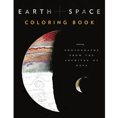 Bild av Earth and Space Coloring Book: Featuring Photographs from the Archives of NASA