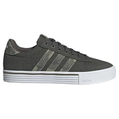 Bild av adidas Unisex Daily 4.0 lågskor som inte är fotboll, Skugga oliv strata kärna svart, 38 EU