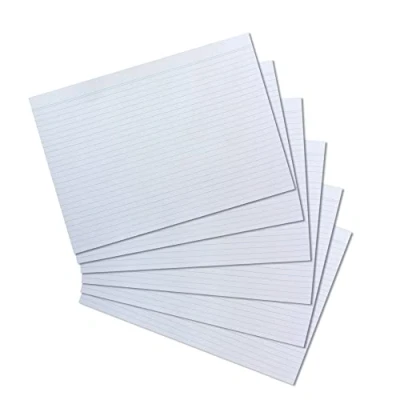 Bild av Herlitz A4 linjerat indexkort vit (100 stycken)