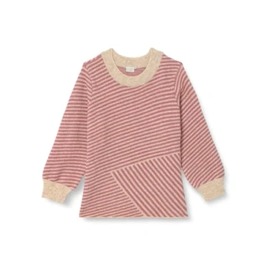 Bild av Kaffe Curve Verina Stickad tröja Feather gray mel rosa, Storlek: 50/52, rosa