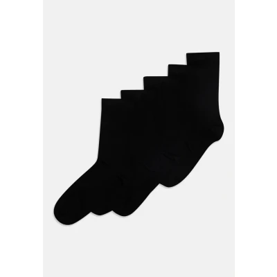 Bild av Lindex Basic Unisex 5 PACK Strumpor för barn, Storlek: 40 42, Black