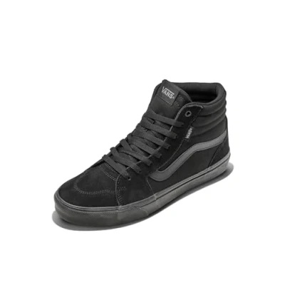 Bild av Vans Filmore Hi sneakers för män, Mocka canvas svart svart, 40.5 EU