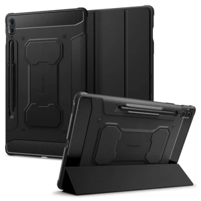 Bild av Spigen Rugged Armor Pro Fodral Designad för Samsung Galaxy Tab S10+ Plus (2024) / S9+ (2023) Svart