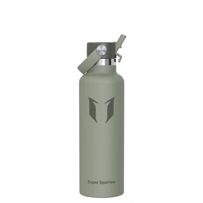 Bild av Super Sparrow Vattenflaska 750ml Rostfritt Stål Metallflaska Termos Standard Mun Giftfri BPA Fri Perfekt Som Sportflaska